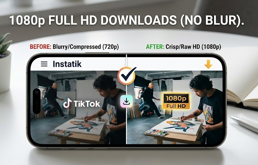 How to Download TikTok Videos in 1080p Full HD (No Compression)